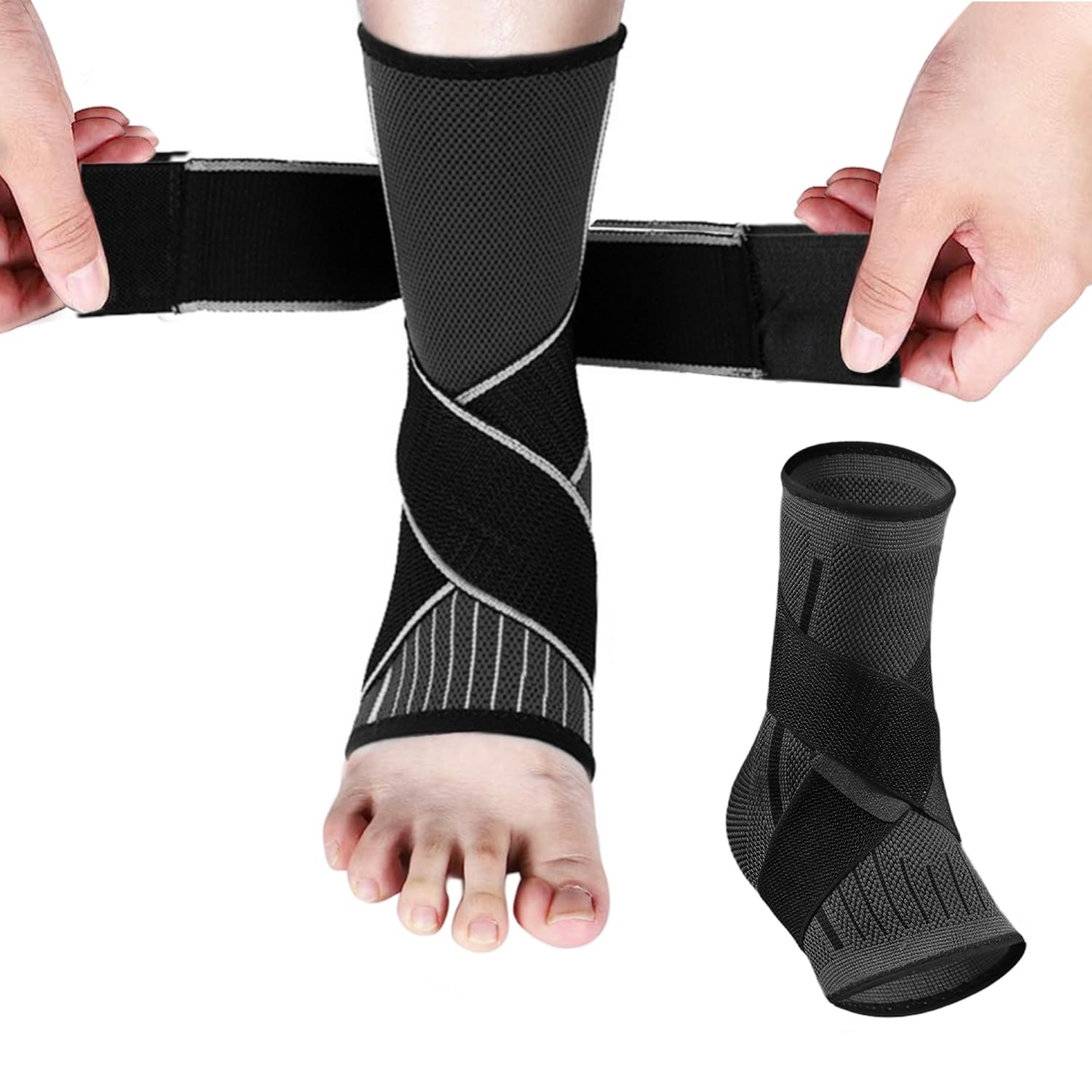 2 Tobilleras Ortopedicas Soporte Tobillo Tobiellera